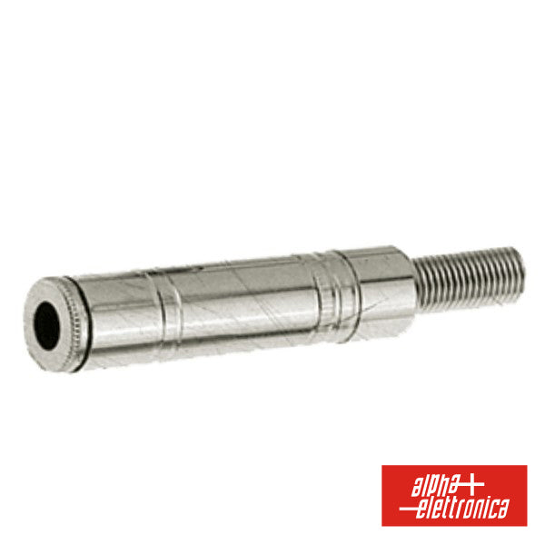 Ficha Jack 6.35Mm Fêmea Mono - NOVEDUC Equipamento Laboratório e Formação Profissional