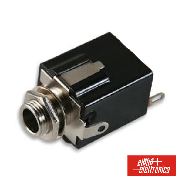 Ficha Jack 6.35Mm Fêmea St Painel 3P - NOVEDUC Equipamento Laboratório e Formação Profissional