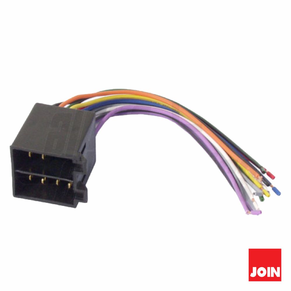 Ficha P/ Auto-Rádio Macho Duplo (Iso) - NOVEDUC Equipamento Laboratório e Formação Profissional