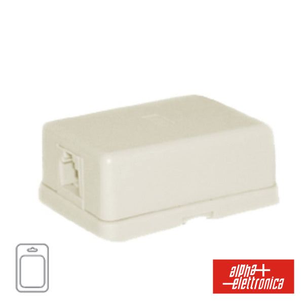 Ficha P/ Telefone 6P4C 1Fêmea Blister - NOVEDUC Equipamento Laboratório e Formação Profissional