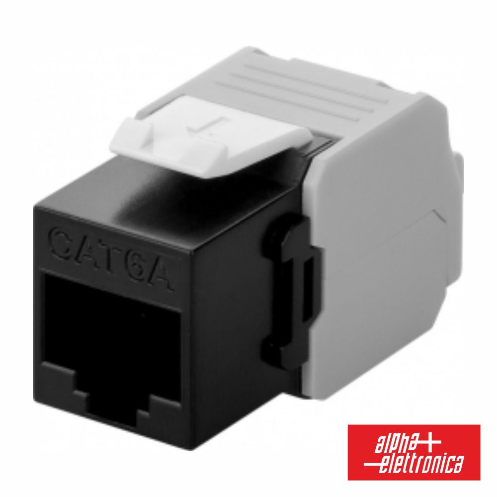 Ficha Rj45 Modular 8P8C Cat6 Keystone - NOVEDUC Equipamento Laboratório e Formação Profissional