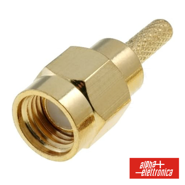 Ficha Sma Macho De Cravar Rg174 - NOVEDUC Equipamento Laboratório e Formação Profissional