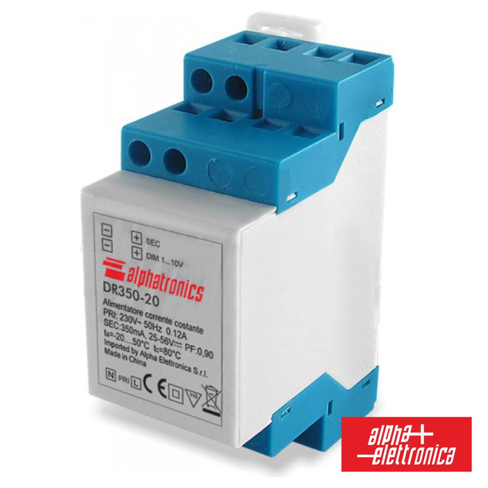 Fonte De Alimentação Dimmer 20W 25-56V P/ Calha Din - NOVEDUC Equipamento Laboratório e Formação Profissional