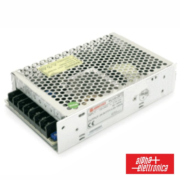 Fonte De Alimentação Industrial 5V 100W 20A Alpha - NOVEDUC Equipamento Laboratório e Formação Profissional