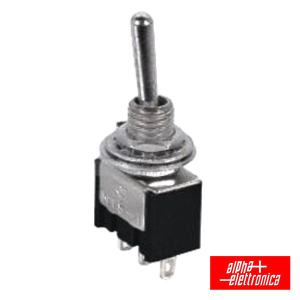 Interruptor Alavanca Miniatura On-Off-On Painel - NOVEDUC Equipamento Laboratório e Formação Profissional