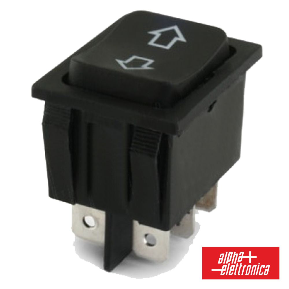 Interruptor Basculante 15A-250V Dpco (On)-Off-(On) C/ Setas - NOVEDUC Equipamento Laboratório e Formação Profissional