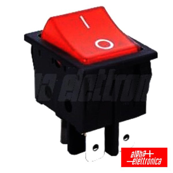 Interruptor Basculante 15A-250V Dpst On-Off - NOVEDUC Equipamento Laboratório e Formação Profissional