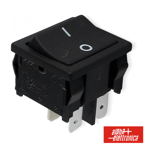 Interruptor Basculante 3A-250V Dpst On-Off - NOVEDUC Equipamento Laboratório e Formação Profissional