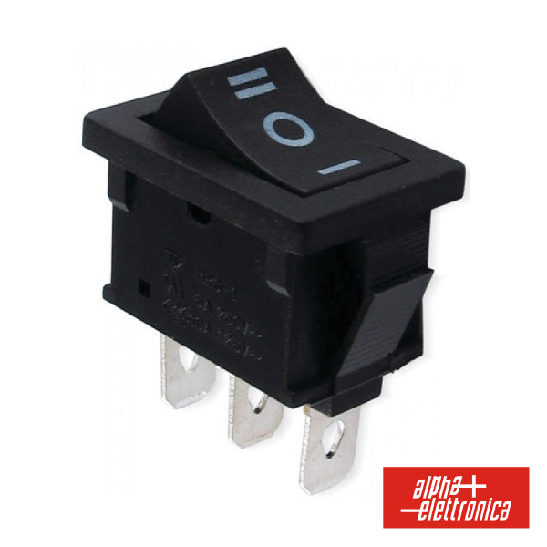 Interruptor Basculante 6A-250V Spdt On-Off-On - NOVEDUC Equipamento Laboratório e Formação Profissional