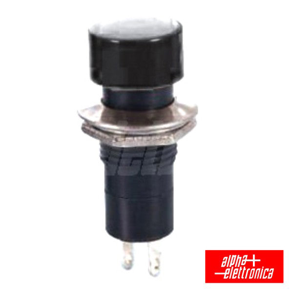 Interruptor Pressão Redondo On-Off Preto - NOVEDUC Equipamento Laboratório e Formação Profissional