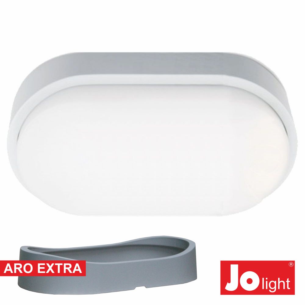 Painel Led Oval Aplique 14W Branco Natural - NOVEDUC Equipamento Laboratório e Formação Profissional