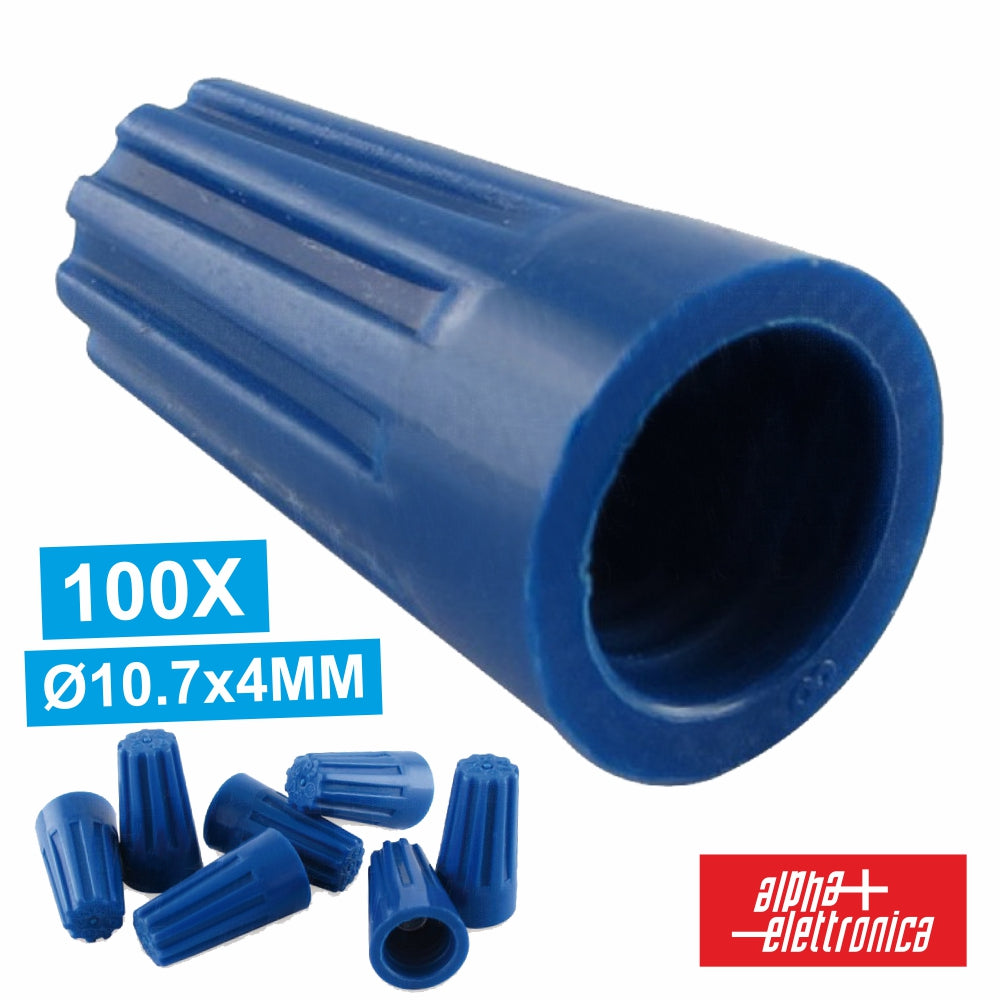 Terminal P/ Unir Cabos 10.7X4Mm 100X - NOVEDUC Equipamento Laboratório e Formação Profissional