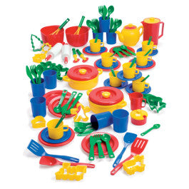 Conjunto de 100 Utensílios de Cozinha - NOVEDUC Equipamento Laboratório e Formação Profissional