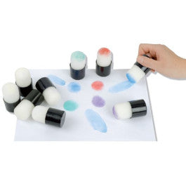 Conjunto de 12 Carimbos de Esponja - NOVEDUC Equipamento Laboratório e Formação Profissional
