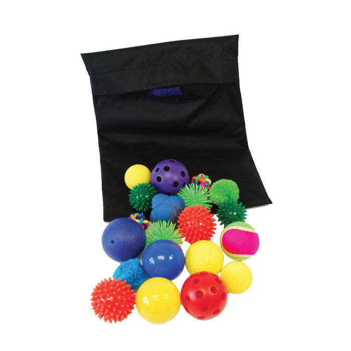 Conjunto de 20 bolas sensoriais - NOVEDUC Equipamento Laboratório e Formação Profissional