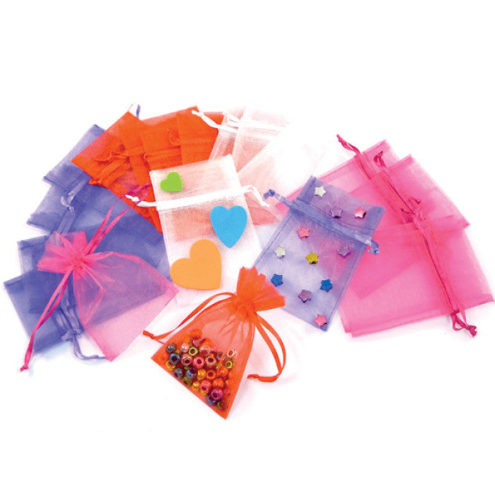 Conjunto de 20 Sacos de Organza - NOVEDUC Equipamento Laboratório e Formação Profissional