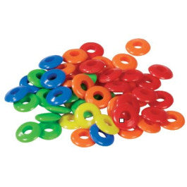 Conjunto de 200 Argolas para Ábaco Vertical