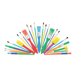 Conjunto de 25 Pincéis - NOVEDUC Equipamento Laboratório e Formação Profissional