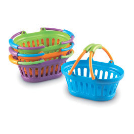 Conjunto de 4 Cestos de Compras - NOVEDUC Equipamento Laboratório e Formação Profissional