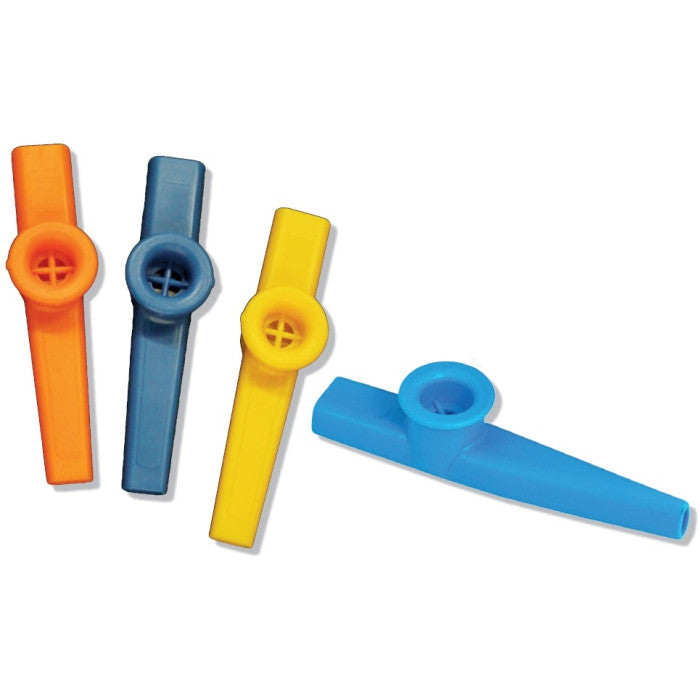 Conjunto de 4 Kazoos - NOVEDUC Equipamento Laboratório e Formação Profissional
