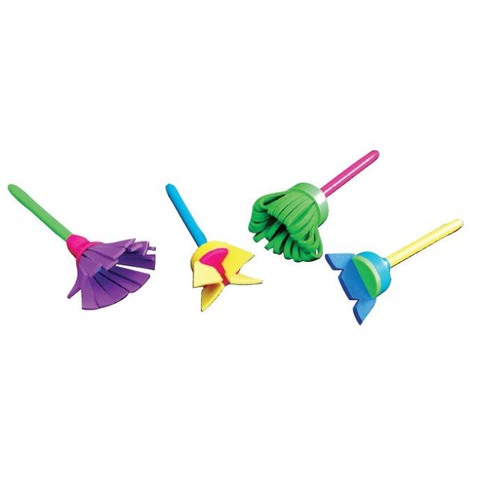 Conjunto de 4 Pincéis De Efeitos - NOVEDUC Equipamento Laboratório e Formação Profissional
