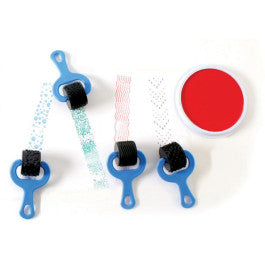 Conjunto de 4 Rolosde  Esfera com Textura - NOVEDUC Equipamento Laboratório e Formação Profissional