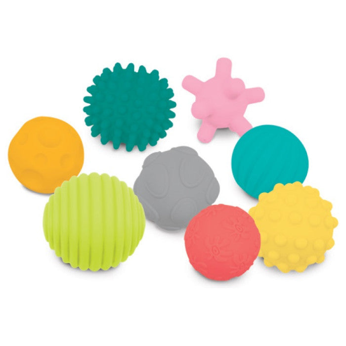 Conjunto de 8 bolas sensoriais - NOVEDUC Equipamento Laboratório e Formação Profissional
