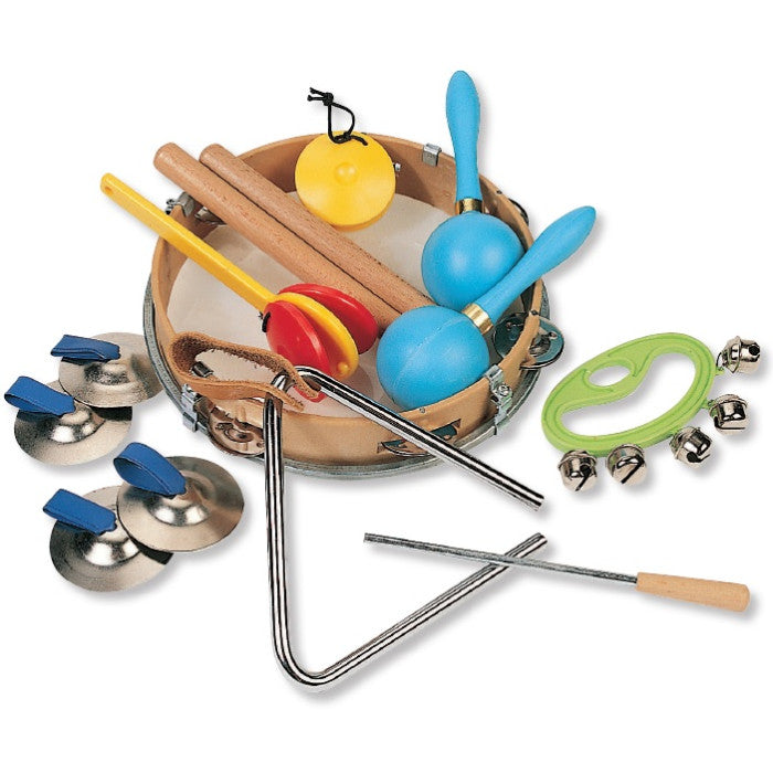 Conjunto de 9 Instrumentos Musicais - NOVEDUC Equipamento Laboratório e Formação Profissional