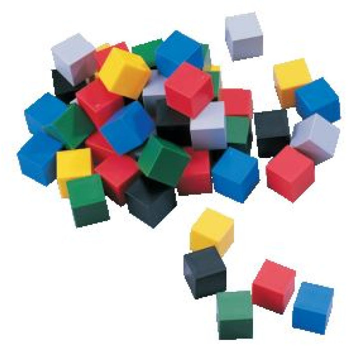 Cubos em cores sortidas (84 cubos em 6 corres) - NOVEDUC Equipamento Laboratório e Formação Profissional