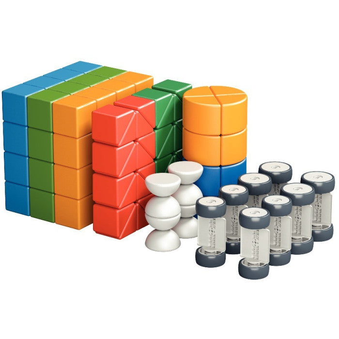 Cubos magnéticos coloridos 128 peças - NOVEDUC Equipamento Laboratório e Formação Profissional