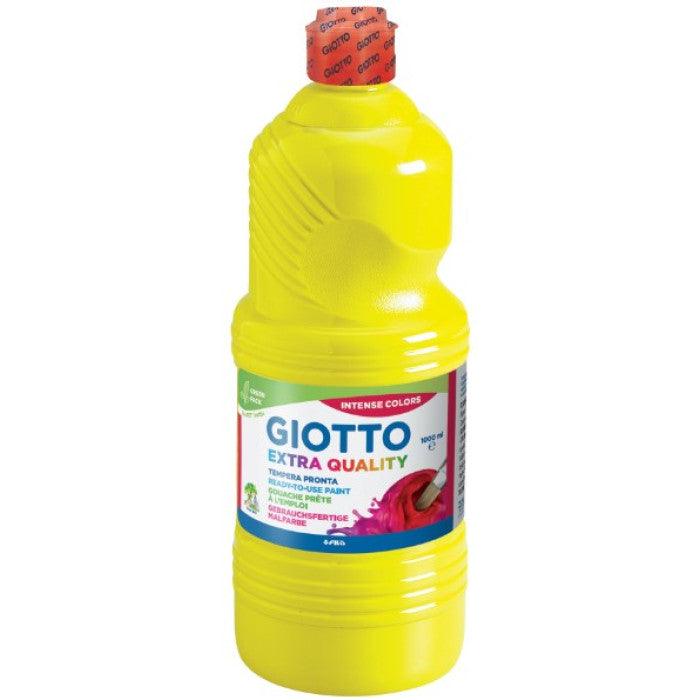 Giotto Guache em Líquido 1L - Amarelo Primário - NOVEDUC Equipamento Laboratório e Formação Profissional