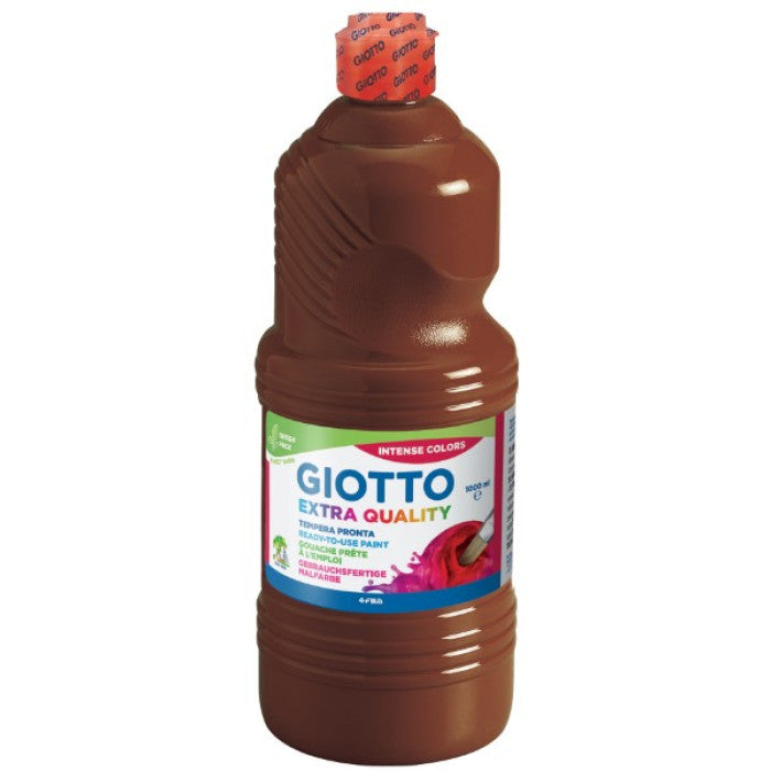 Giotto Guache em Líquido 1L - Castanho - NOVEDUC Equipamento Laboratório e Formação Profissional