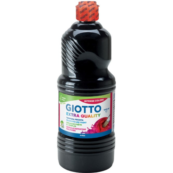 Giotto Guache em Líquido 1L - Preto - NOVEDUC Equipamento Laboratório e Formação Profissional