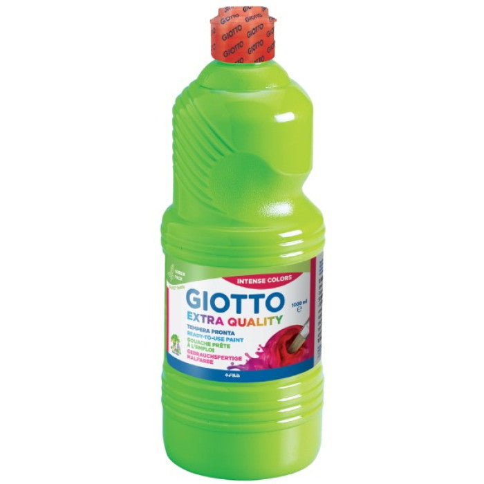 Giotto Guache em Líquido 1L - Verde Claro - NOVEDUC Equipamento Laboratório e Formação Profissional