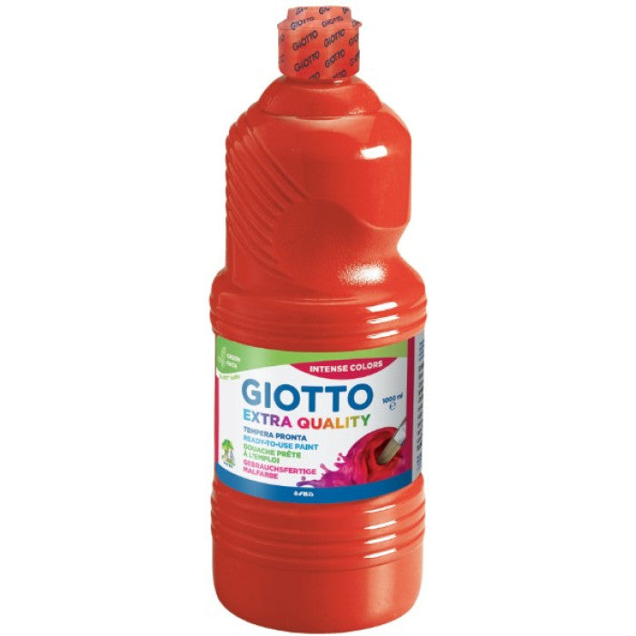 Giotto Guache em Líquido 1L - Vermelho - NOVEDUC Equipamento Laboratório e Formação Profissional