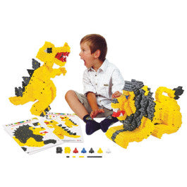 Jogo de Construção - Leão E T-Rex - NOVEDUC Equipamento Laboratório e Formação Profissional