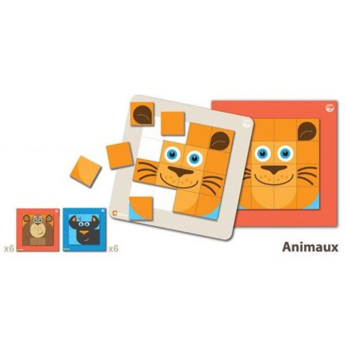 Jogo de Mosaico - Animal - NOVEDUC Equipamento Laboratório e Formação Profissional