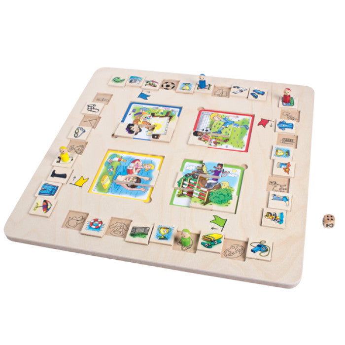 Jogo de Tabuleiro Os Nossos Hobbys - NOVEDUC Equipamento Laboratório e Formação Profissional