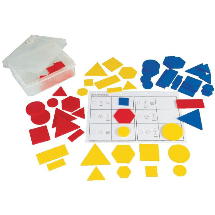 Kit Blocos Logico - NOVEDUC Equipamento Laboratório e Formação Profissional