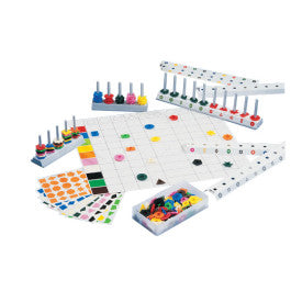 Kit de Ábaco com formas e corres diferentes - NOVEDUC Equipamento Laboratório e Formação Profissional