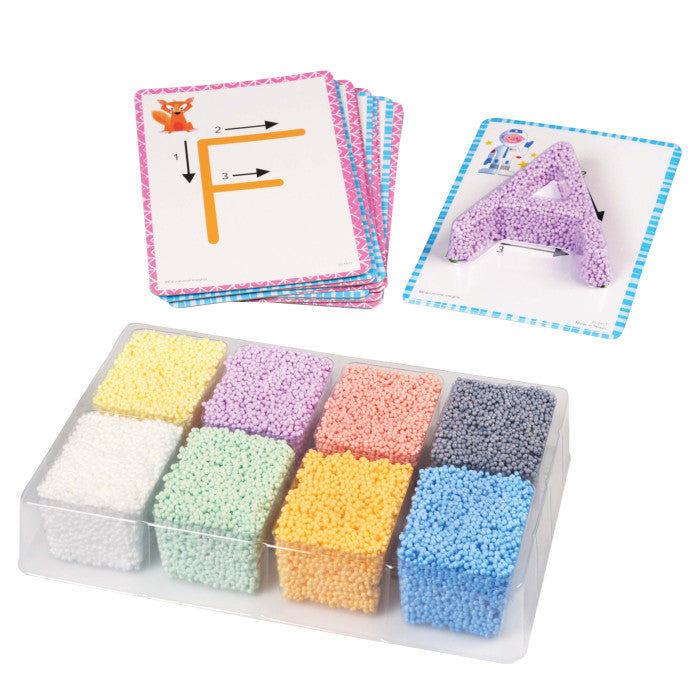 Letras Maiúsculas tátil - NOVEDUC Equipamento Laboratório e Formação Profissional