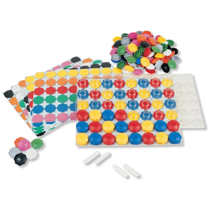 Musaflor em mosaico geométrico - NOVEDUC Equipamento Laboratório e Formação Profissional