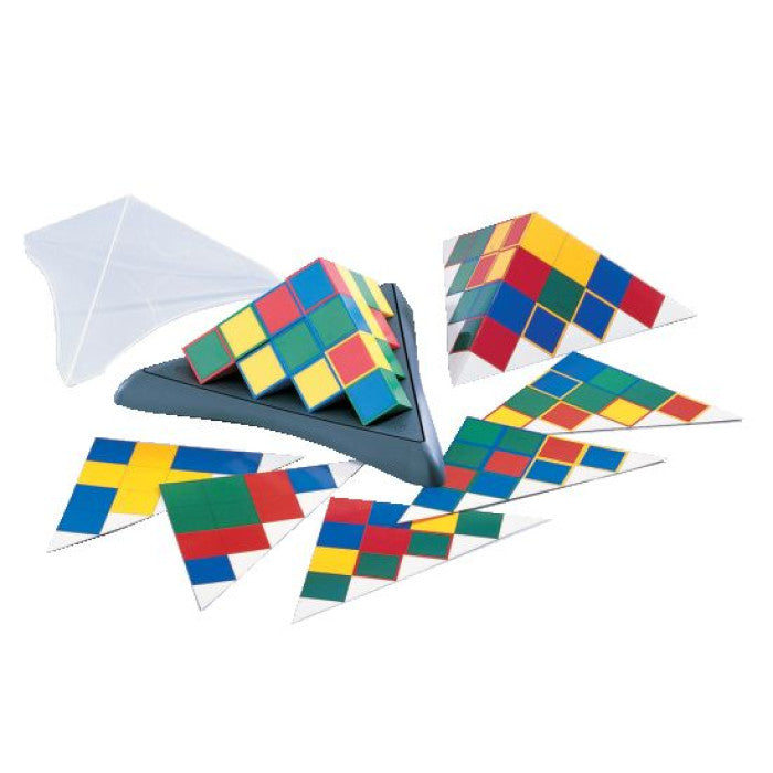 Pirâmides multicoloridos - NOVEDUC Equipamento Laboratório e Formação Profissional