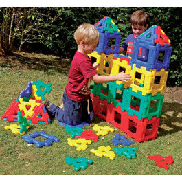 Polydron Gigante - Básico - NOVEDUC Equipamento Laboratório e Formação Profissional