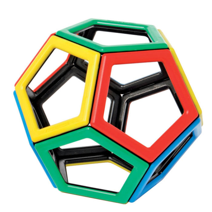 Polydron Magnético - Pentágonos - NOVEDUC Equipamento Laboratório e Formação Profissional