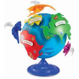 Puzzle 3D - Globo - NOVEDUC Equipamento Laboratório e Formação Profissional