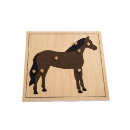 Puzzle de Cavalo - NOVEDUC Equipamento Laboratório e Formação Profissional