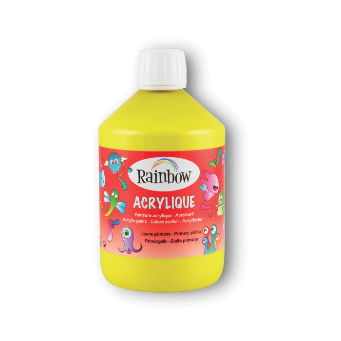 Tinta Acrílica - Amarelo - NOVEDUC Equipamento Laboratório e Formação Profissional
