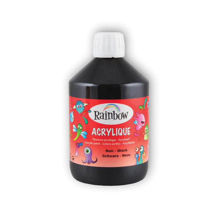 Tinta Acrílica - Preto - NOVEDUC Equipamento Laboratório e Formação Profissional
