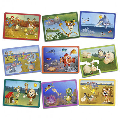 9 Puzzles dos Animais - NOVEDUC Equipamento Laboratório e Formação Profissional